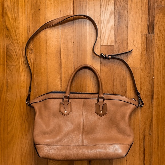 Madewell English Saddle Oversized Crossbody Berliner Satchel Bag - Picture 2 of 16